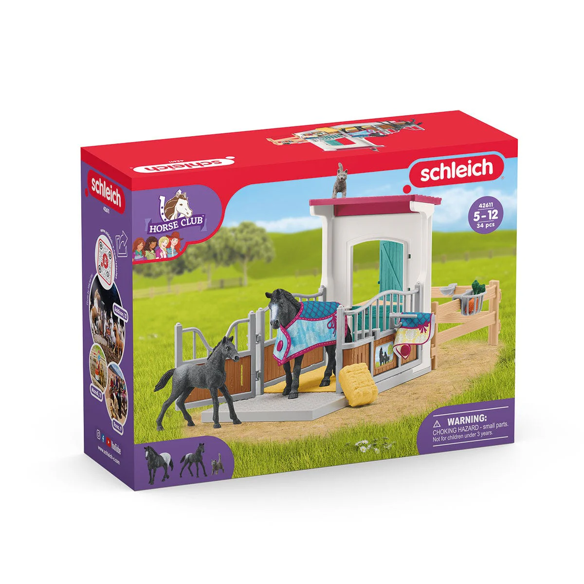 Box à cheval avec Jument et Poulain - Image 9