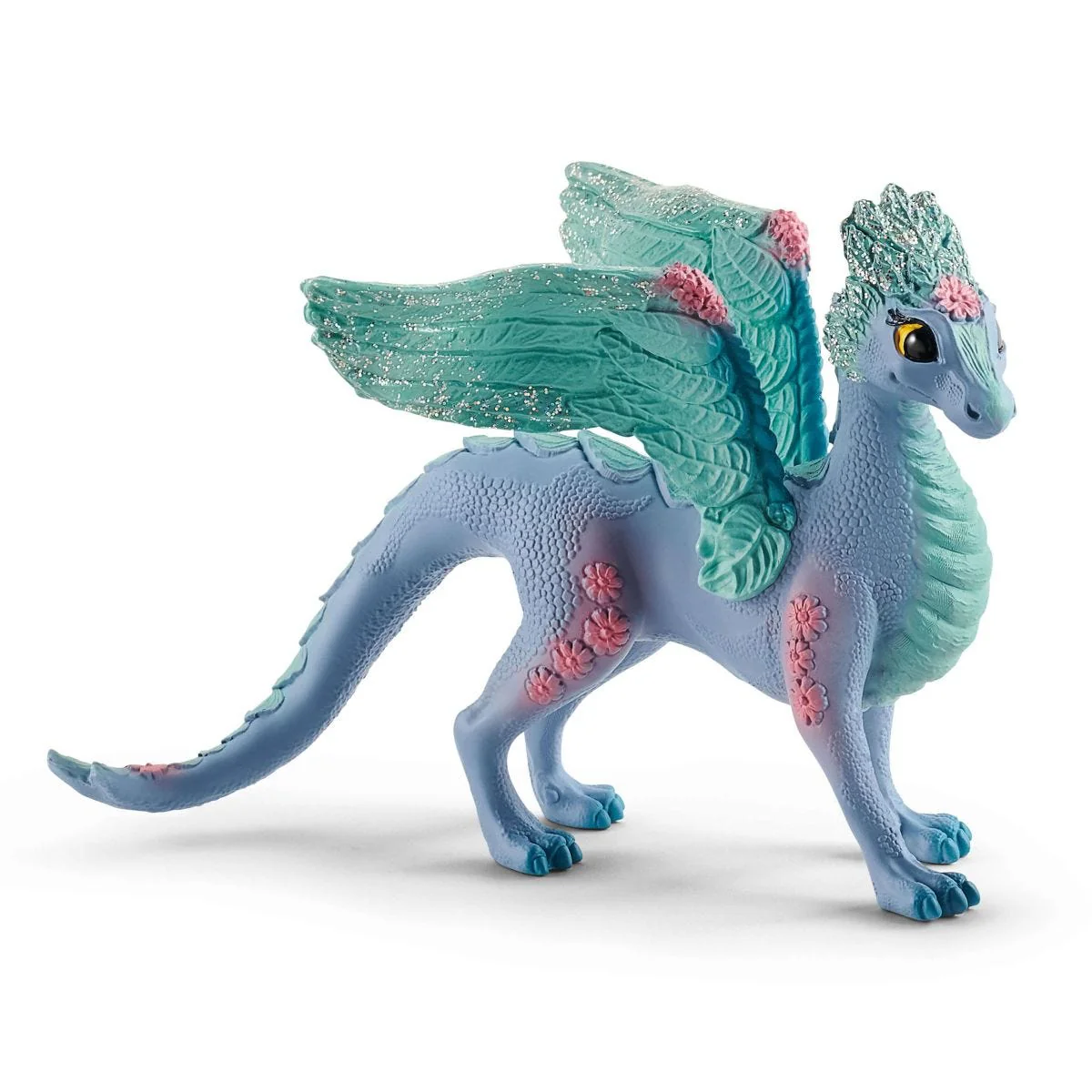 Dragon aux fleurs avec son petit - Image 3