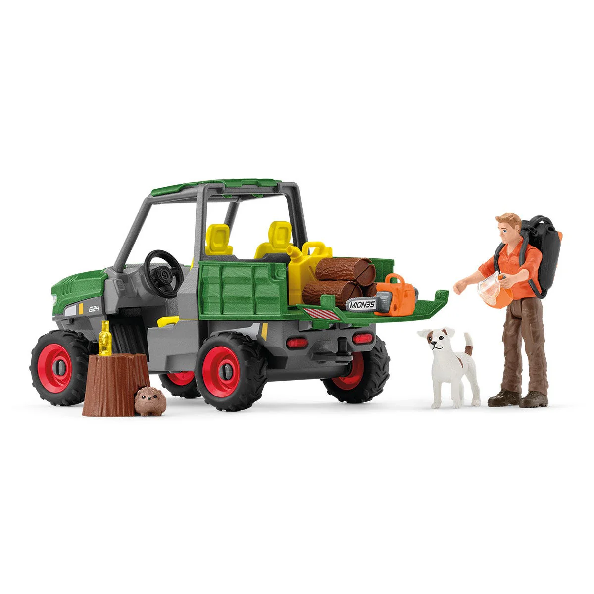 Garde forestier avec véhicule - Image 2